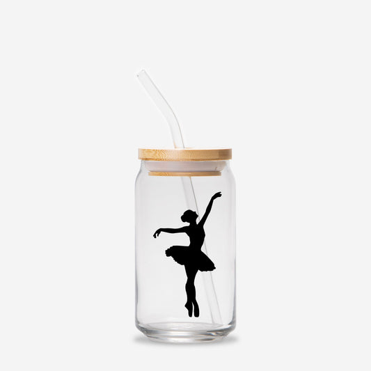 Ballerina Glass Can 16oz