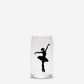Ballerina Glass Can 16oz
