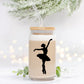 Ballerina Glass Can 16oz