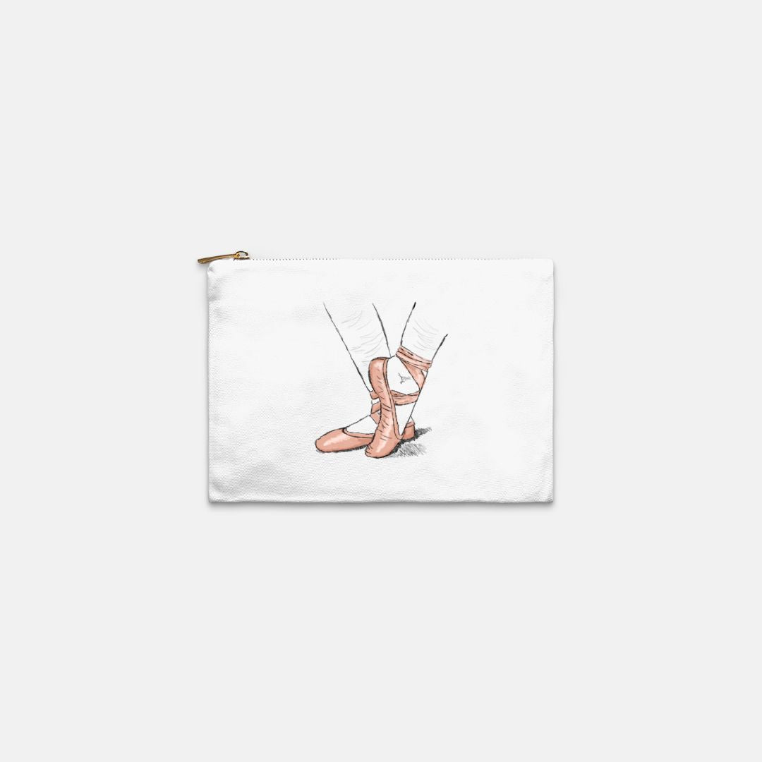 "On Pointe" Cosmetic Bag